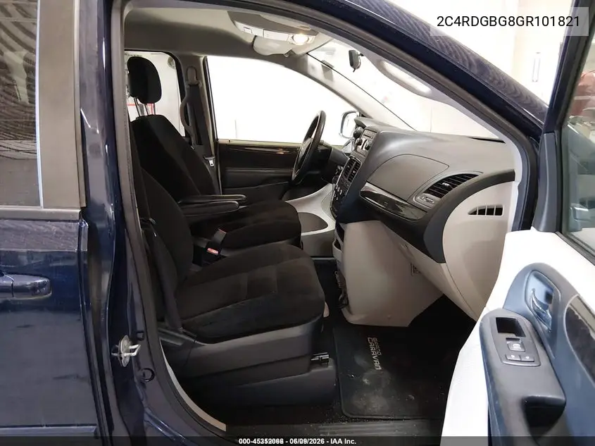 2016 Dodge Grand Caravan Se VIN: 2C4RDGBG8GR101821 Lot: 45352066