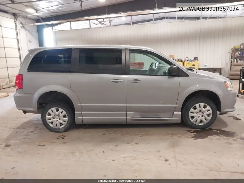 2018 Dodge Grand Caravan Se VIN: 2C7WDGBG9JR357074 Lot: 45377131