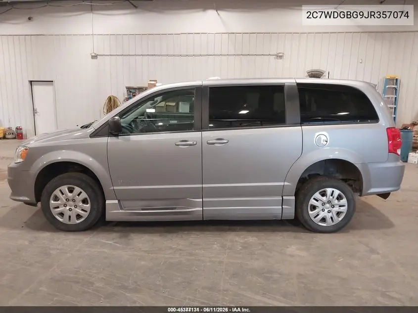 2018 Dodge Grand Caravan Se VIN: 2C7WDGBG9JR357074 Lot: 45377131
