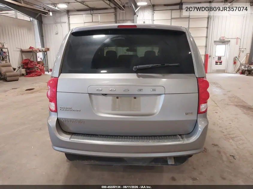 2018 Dodge Grand Caravan Se VIN: 2C7WDGBG9JR357074 Lot: 45377131