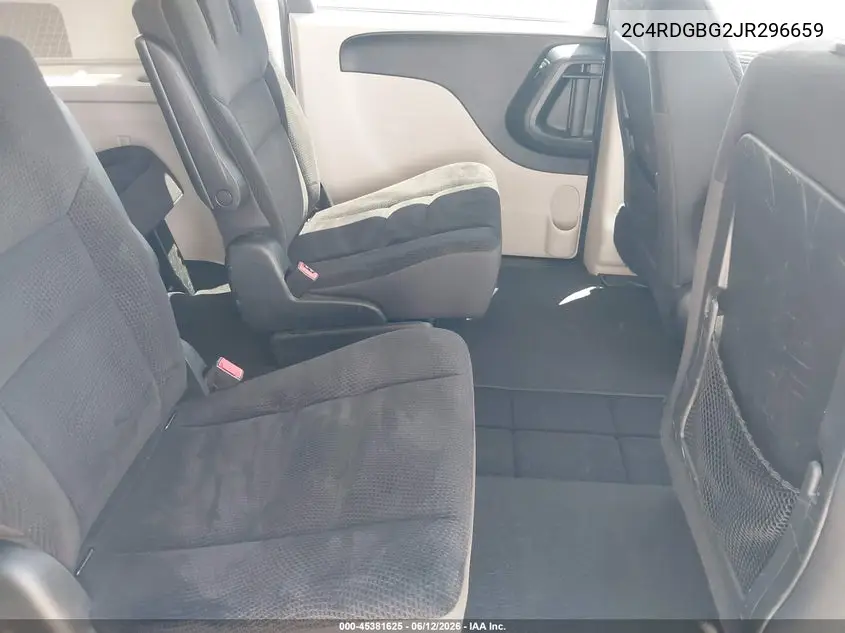 2018 Dodge Grand Caravan Se VIN: 2C4RDGBG2JR296659 Lot: 45381625