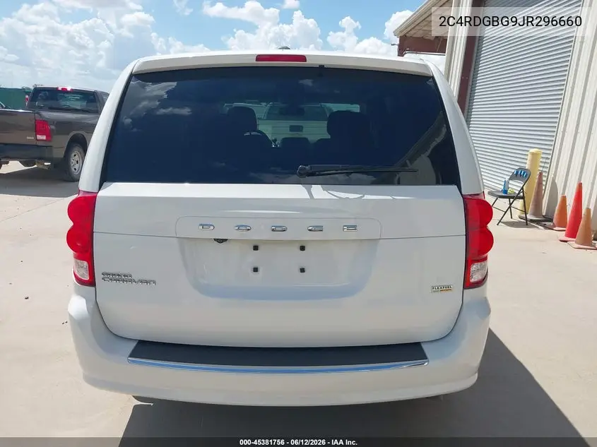 2018 Dodge Grand Caravan Se VIN: 2C4RDGBG9JR296660 Lot: 45381756