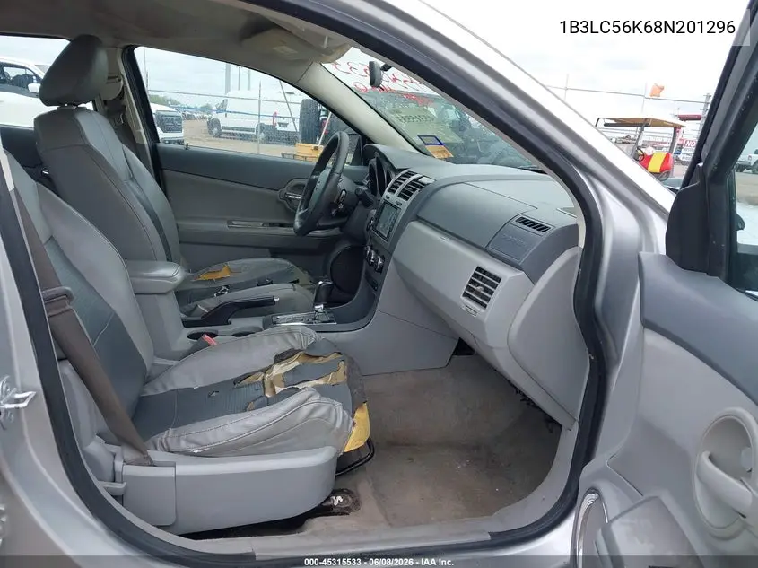 2008 Dodge Avenger Sxt VIN: 1B3LC56K68N201296 Lot: 45315533