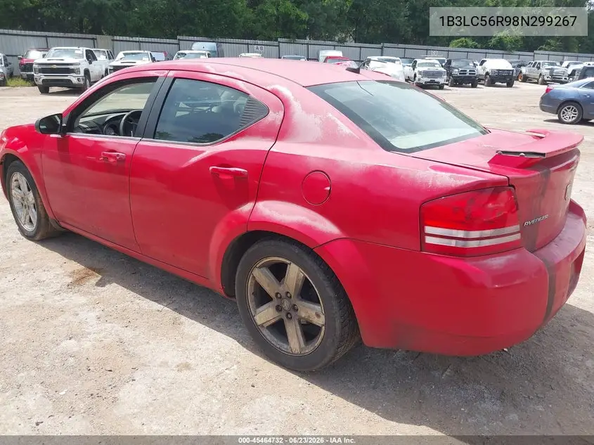 2008 Dodge Avenger Sxt VIN: 1B3LC56R98N299267 Lot: 45464732