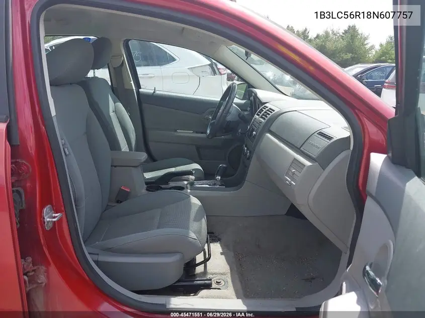 2008 Dodge Avenger Sxt VIN: 1B3LC56R18N607757 Lot: 45471551