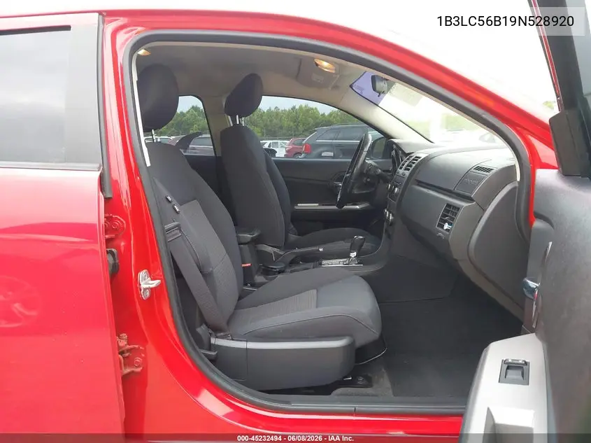 2009 Dodge Avenger R/T VIN: 1B3LC56B19N528920 Lot: 45232494