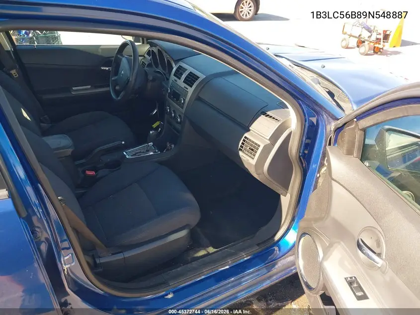 2009 Dodge Avenger R/T VIN: 1B3LC56B89N548887 Lot: 45372744
