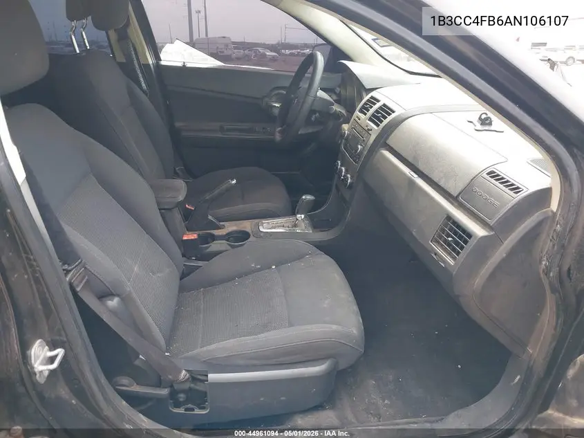 2010 Dodge Avenger Sxt VIN: 1B3CC4FB6AN106107 Lot: 44961094
