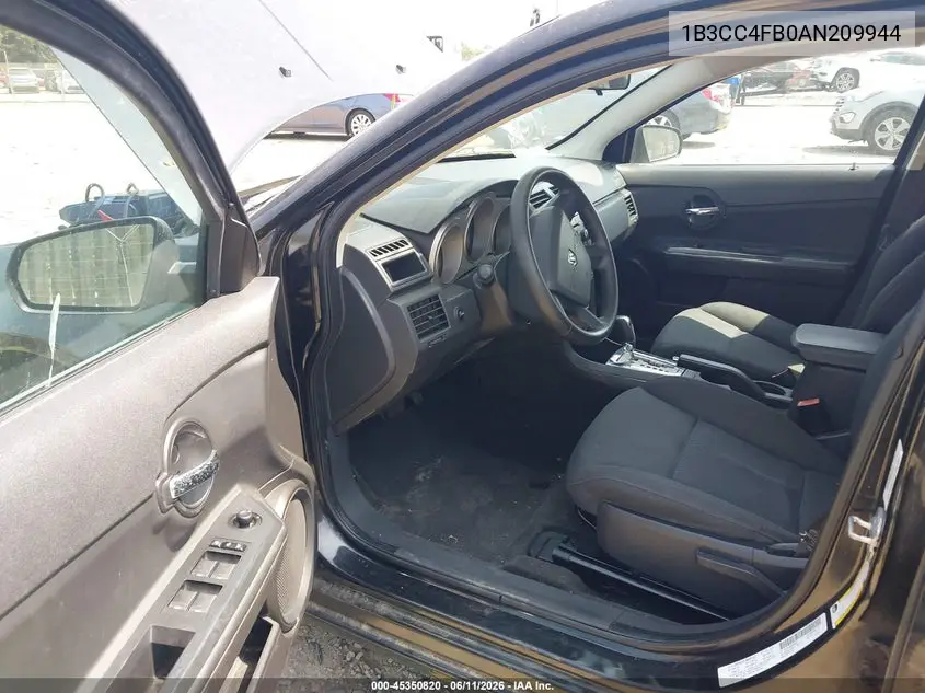 2010 Dodge Avenger Sxt VIN: 1B3CC4FB0AN209944 Lot: 45350820