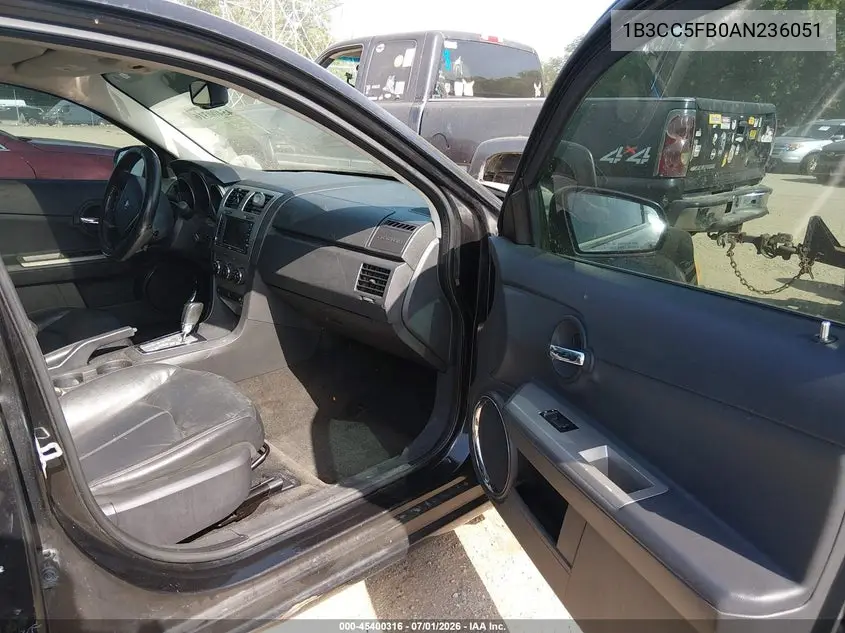 2010 Dodge Avenger R/T VIN: 1B3CC5FB0AN236051 Lot: 45400316