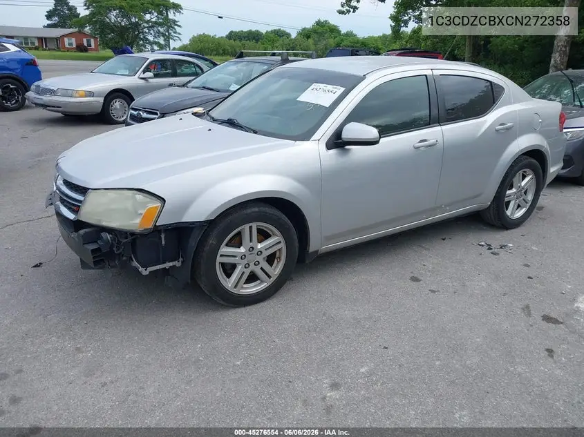 2012 Dodge Avenger Sxt VIN: 1C3CDZCBXCN272358 Lot: 45276554