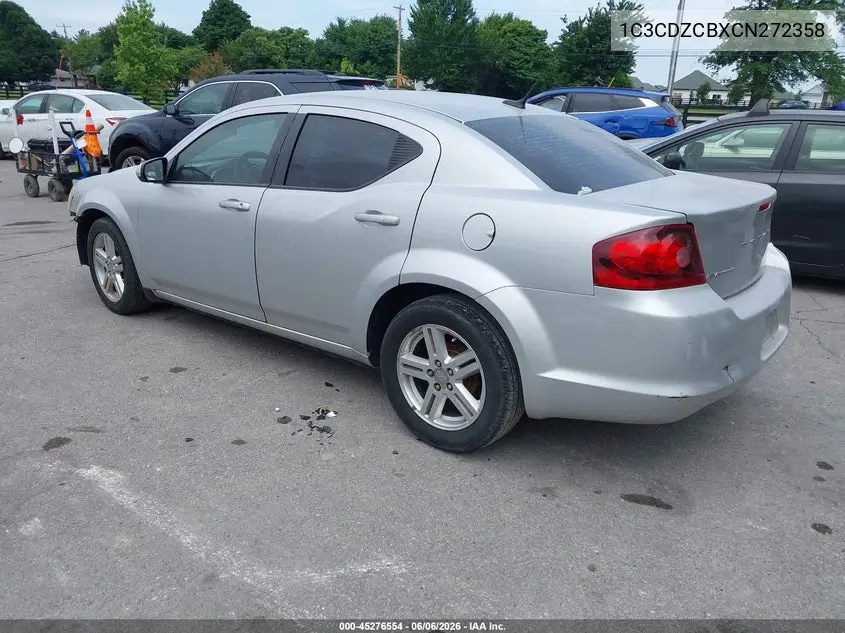 2012 Dodge Avenger Sxt VIN: 1C3CDZCBXCN272358 Lot: 45276554