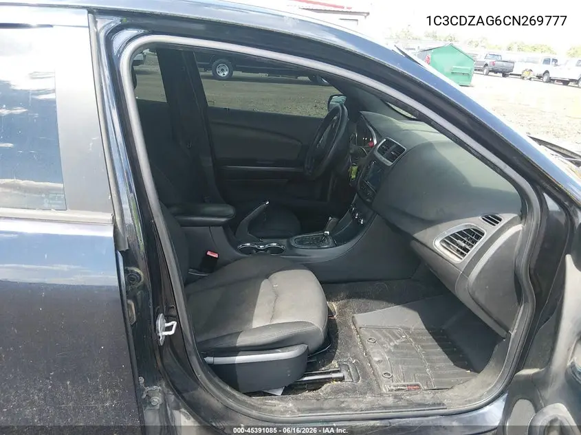 2012 Dodge Avenger Se VIN: 1C3CDZAG6CN269777 Lot: 45391085