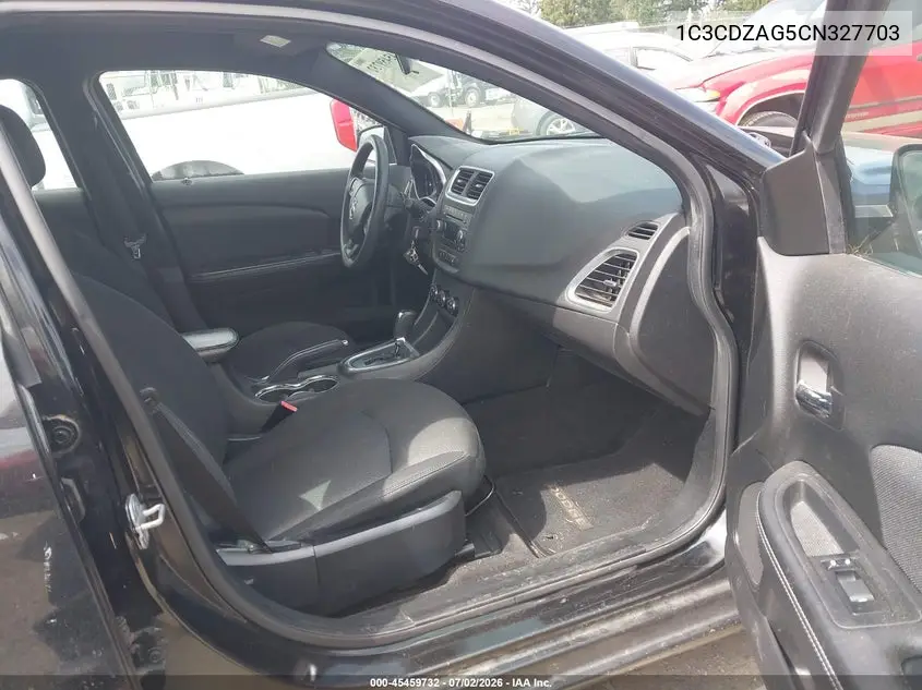 2012 Dodge Avenger Se VIN: 1C3CDZAG5CN327703 Lot: 45459732