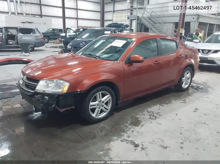 2012 Dodge Avenger VIN: LOT-1-45462497 Lot: 45462497