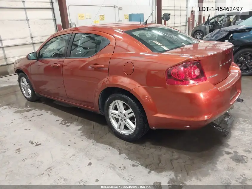 2012 Dodge Avenger VIN: LOT-1-45462497 Lot: 45462497