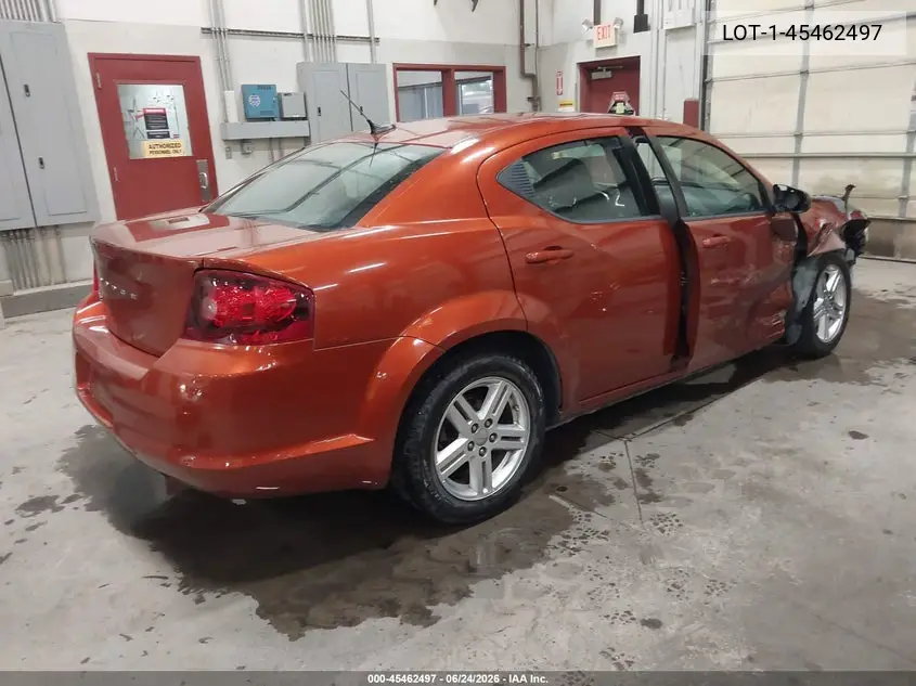 2012 Dodge Avenger VIN: LOT-1-45462497 Lot: 45462497