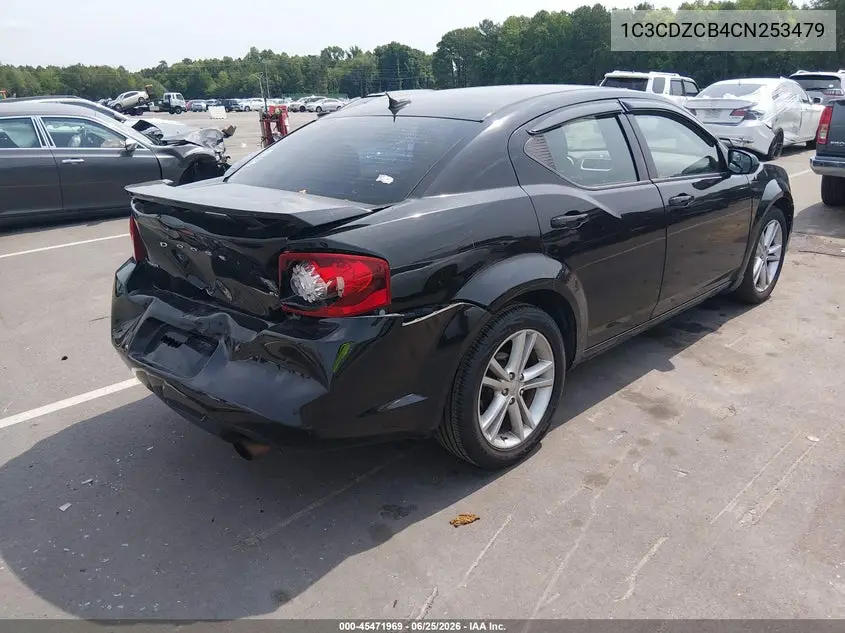 2012 Dodge Avenger Sxt VIN: 1C3CDZCB4CN253479 Lot: 45471969