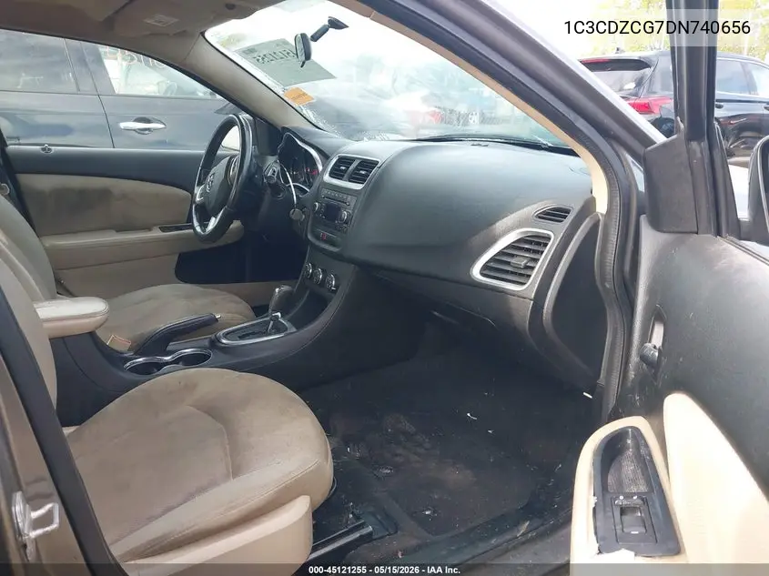 2013 Dodge Avenger Sxt VIN: 1C3CDZCG7DN740656 Lot: 45121255