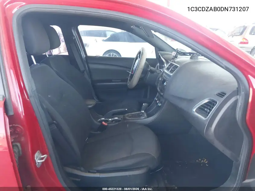 2013 Dodge Avenger Se VIN: 1C3CDZAB0DN731207 Lot: 45221328