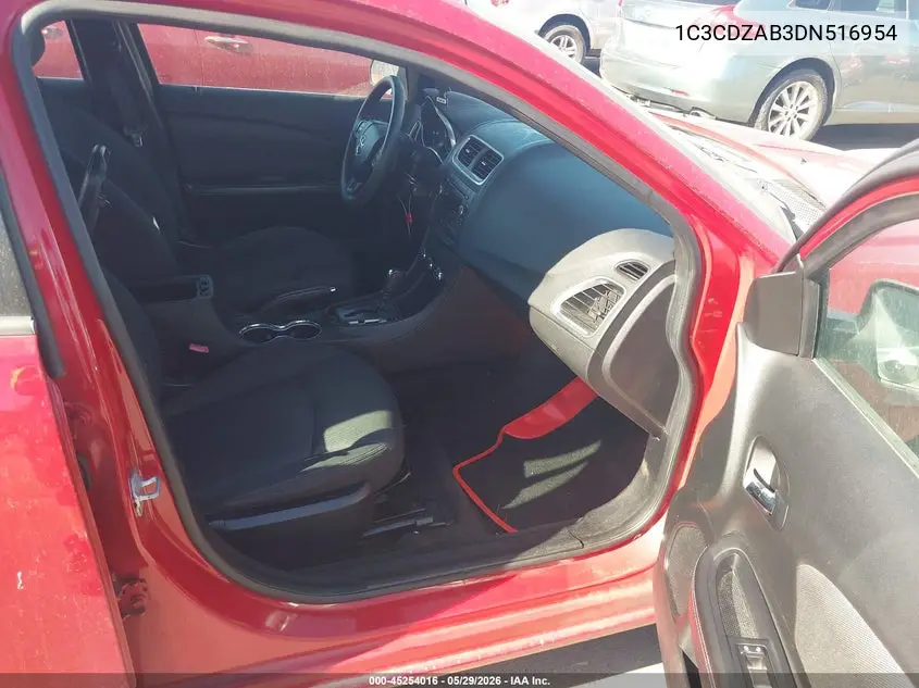 2013 Dodge Avenger Se VIN: 1C3CDZAB3DN516954 Lot: 45254016