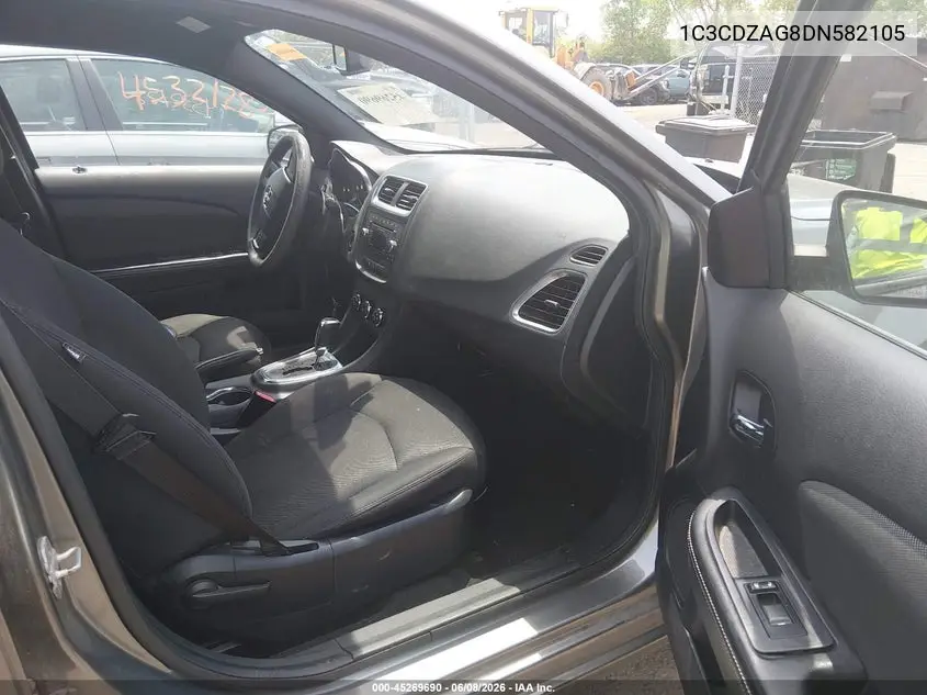 2013 Dodge Avenger Se V6 VIN: 1C3CDZAG8DN582105 Lot: 45269690