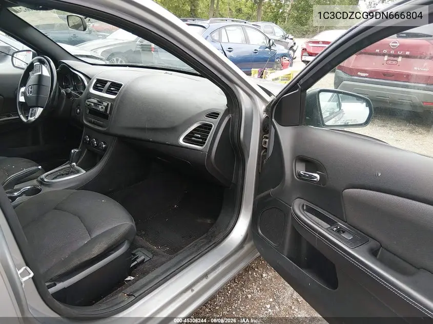 2013 Dodge Avenger Sxt VIN: 1C3CDZCG9DN666804 Lot: 45306244
