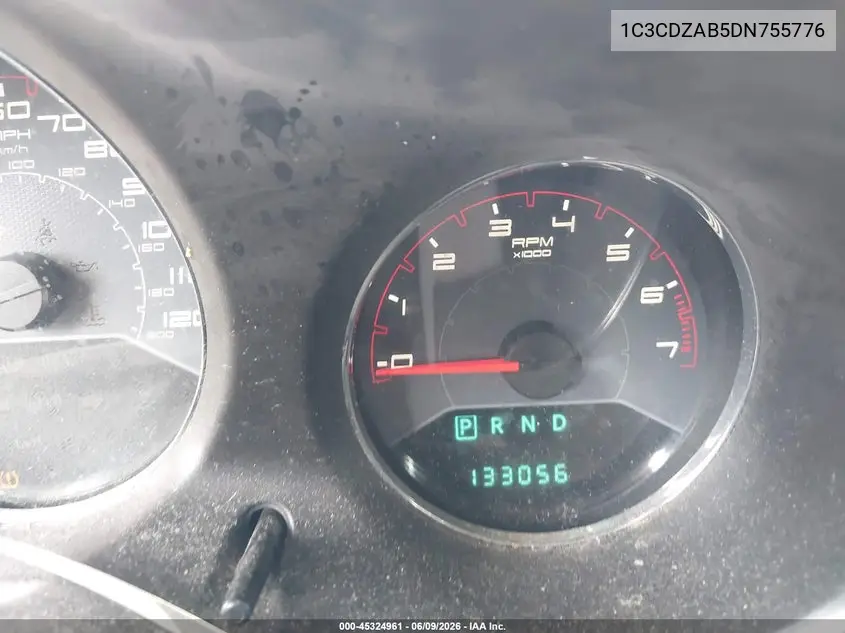 2013 Dodge Avenger Se VIN: 1C3CDZAB5DN755776 Lot: 45324961