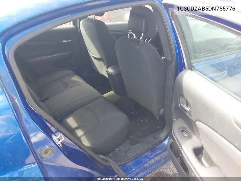 2013 Dodge Avenger Se VIN: 1C3CDZAB5DN755776 Lot: 45324961