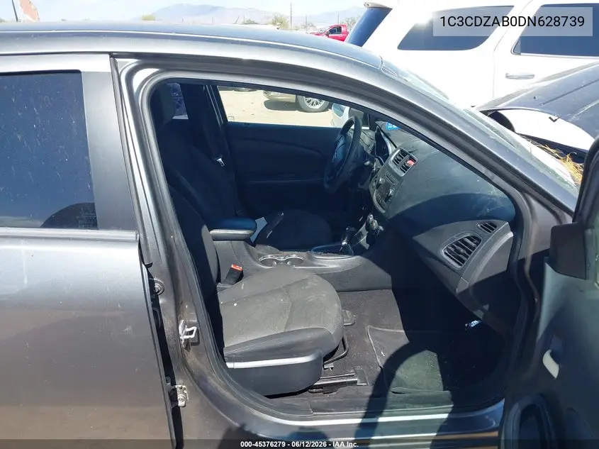 2013 Dodge Avenger Se VIN: 1C3CDZAB0DN628739 Lot: 45376279