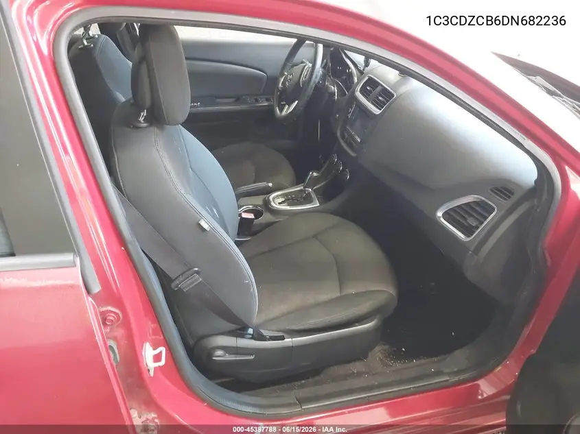 2013 Dodge Avenger Sxt VIN: 1C3CDZCB6DN682236 Lot: 45387788