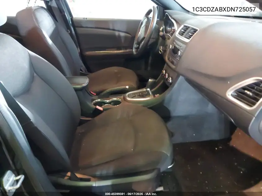 2013 Dodge Avenger Se VIN: 1C3CDZABXDN725057 Lot: 45399381