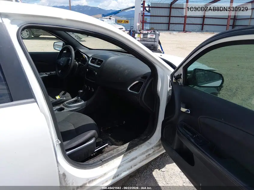 2013 Dodge Avenger Se VIN: 1C3CDZAB8DN530929 Lot: 45421582