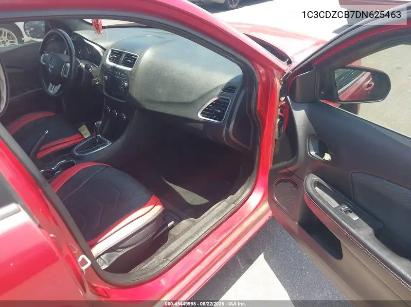 2013 Dodge Avenger Sxt VIN: 1C3CDZCB7DN625463 Lot: 45449998