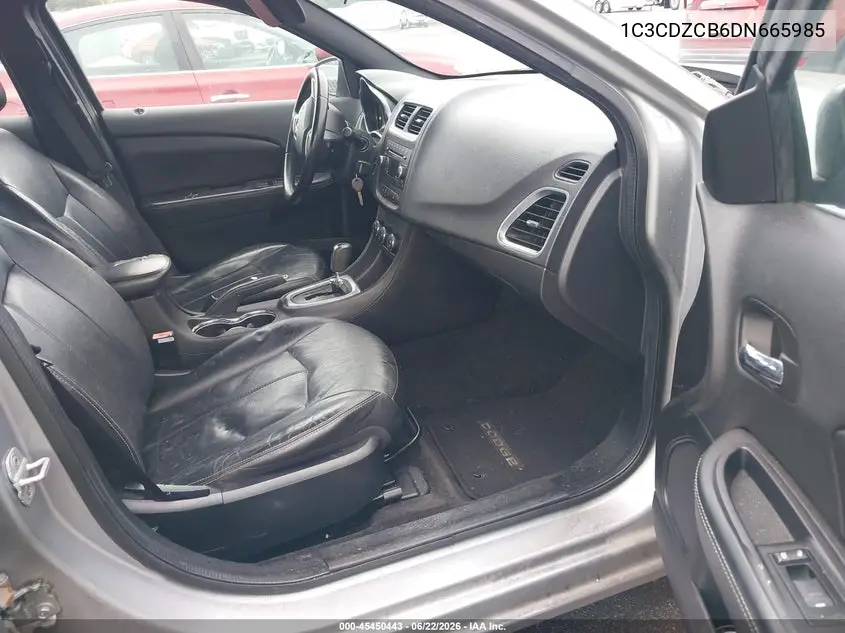 2013 Dodge Avenger Sxt VIN: 1C3CDZCB6DN665985 Lot: 45450443