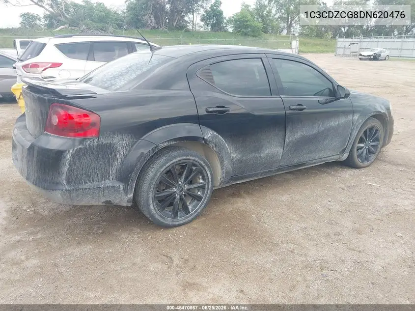 2013 Dodge Avenger Sxt VIN: 1C3CDZCG8DN620476 Lot: 45470867