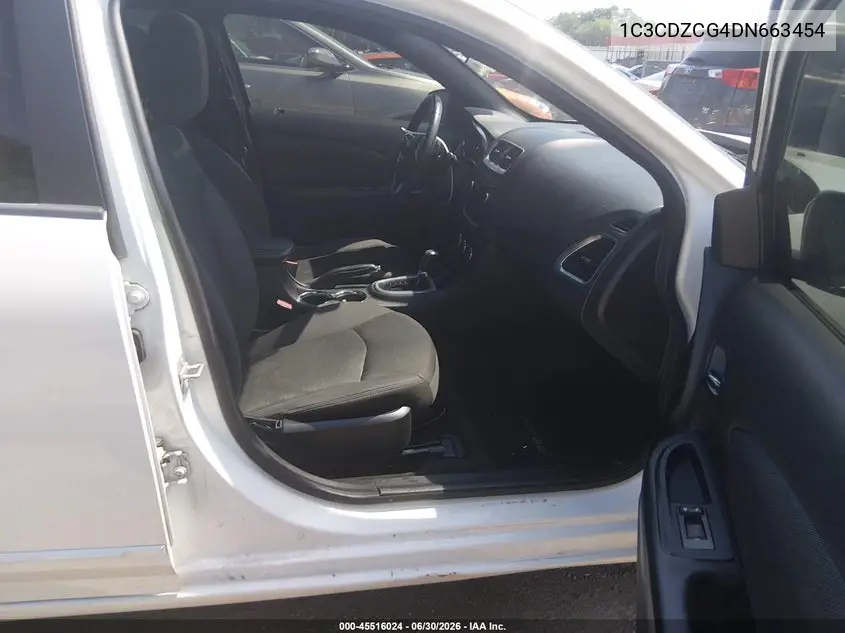 2013 Dodge Avenger Sxt VIN: 1C3CDZCG4DN663454 Lot: 45516024
