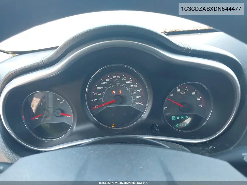 2013 Dodge Avenger Se VIN: 1C3CDZABXDN644477 Lot: 45537371