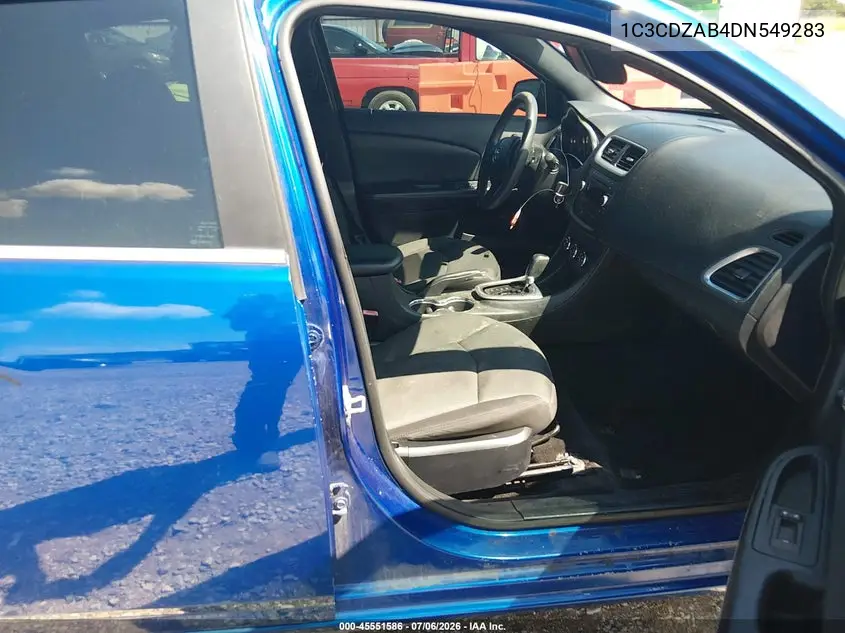 2013 Dodge Avenger Se VIN: 1C3CDZAB4DN549283 Lot: 45551586