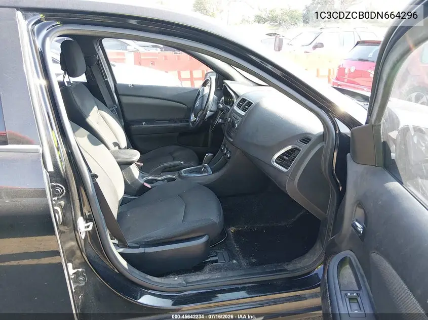 2013 Dodge Avenger Sxt VIN: 1C3CDZCB0DN664296 Lot: 45642234