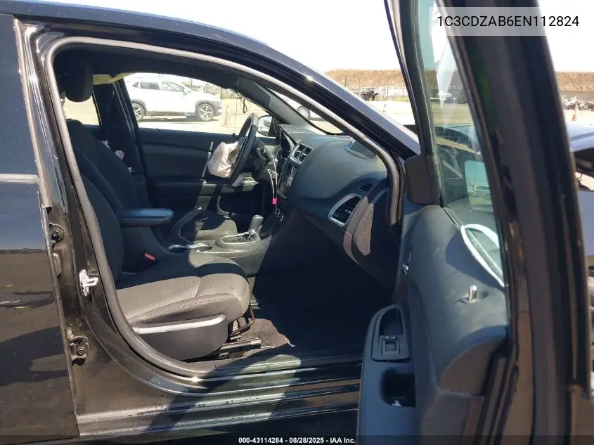 1C3CDZAB6EN112824 2014 Dodge Avenger Se