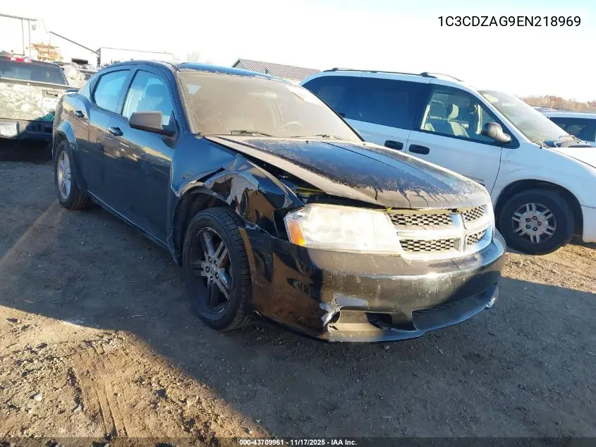 1C3CDZAG9EN218969 2014 Dodge Avenger Se