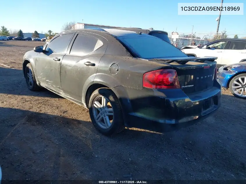 1C3CDZAG9EN218969 2014 Dodge Avenger Se
