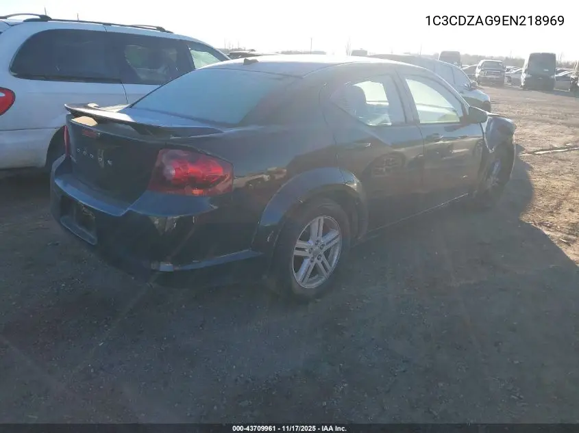 1C3CDZAG9EN218969 2014 Dodge Avenger Se