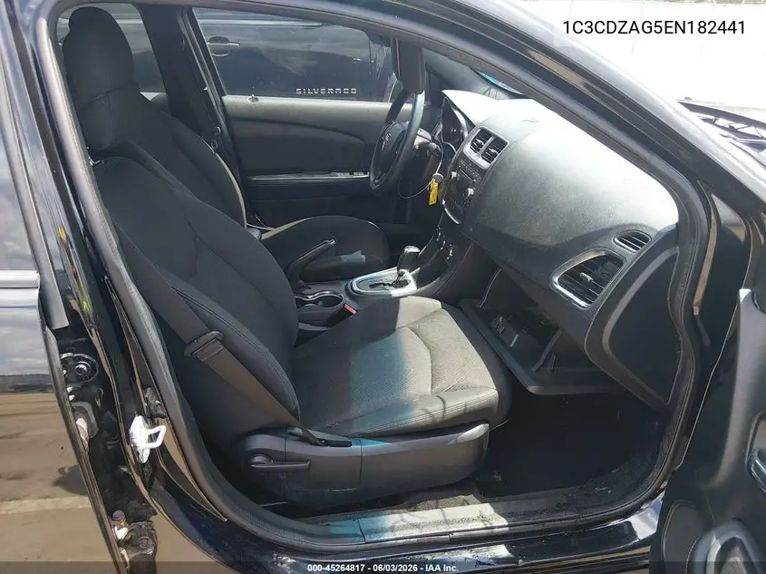 2014 Dodge Avenger Se VIN: 1C3CDZAG5EN182441 Lot: 45264817