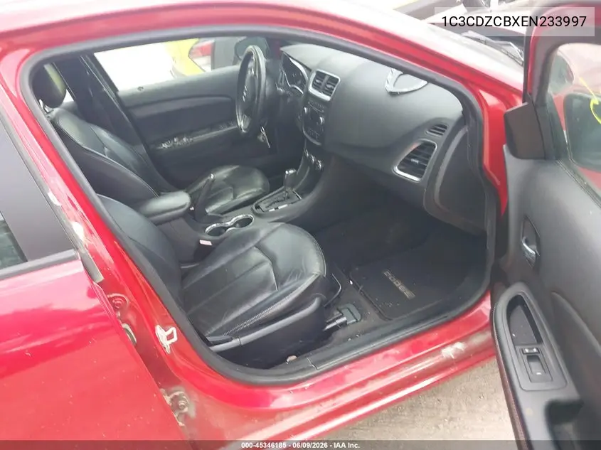 2014 Dodge Avenger Sxt VIN: 1C3CDZCBXEN233997 Lot: 45346185