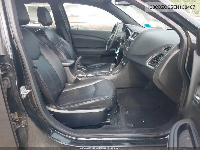 2014 Dodge Avenger Sxt VIN: 1C3CDZCG5EN138467 Lot: 45467316