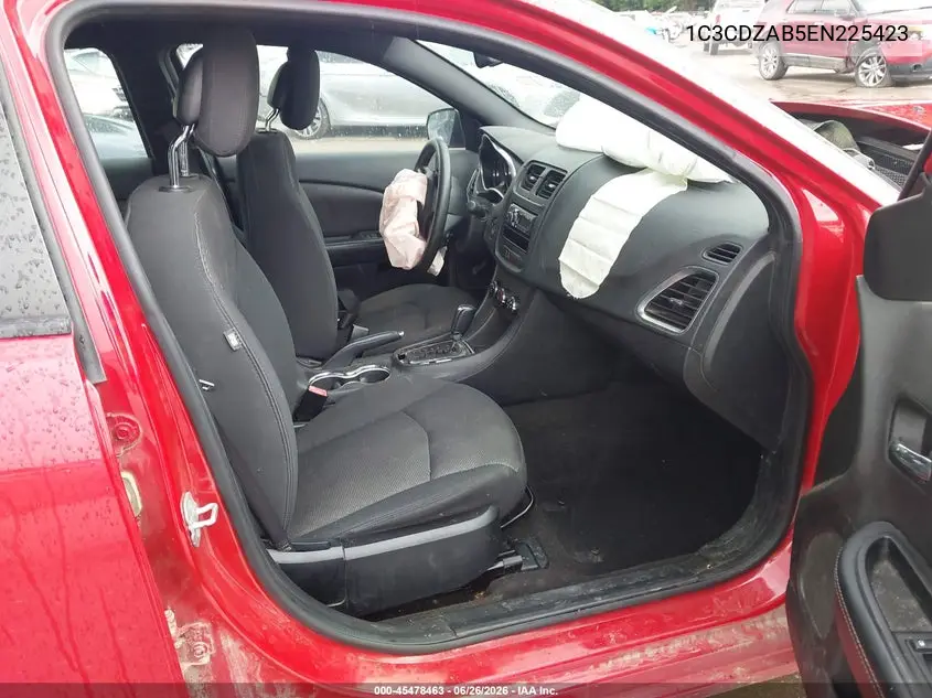 2014 Dodge Avenger Se VIN: 1C3CDZAB5EN225423 Lot: 45478463