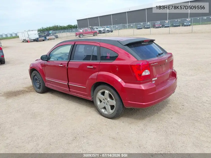 2007 Dodge Caliber R/T VIN: 1B3HE78K57D509556 Lot: 30093571