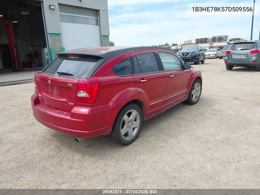2007 Dodge Caliber R/T VIN: 1B3HE78K57D509556 Lot: 30093571
